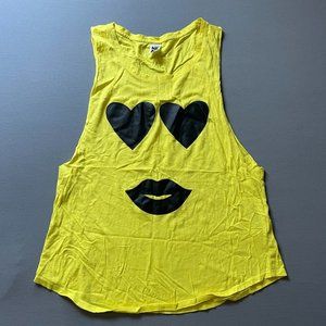 Zumba Heart Face Tank Top M